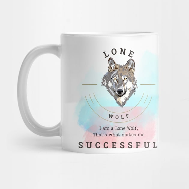 Born to be Lone Wolf Rich Successful Confident Person by fantastic-designs